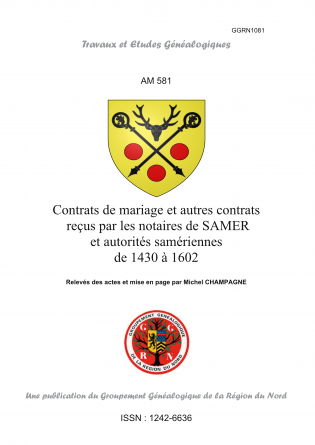 AM581 - Contrats de SAMER - 1430-1602 