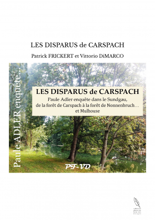 LES DISPARUS de CARSPACH