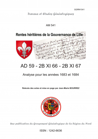 AM541- Rentes - 2BXI 66-67 - 1683-1684