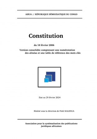 Constitution (Congo RDC)