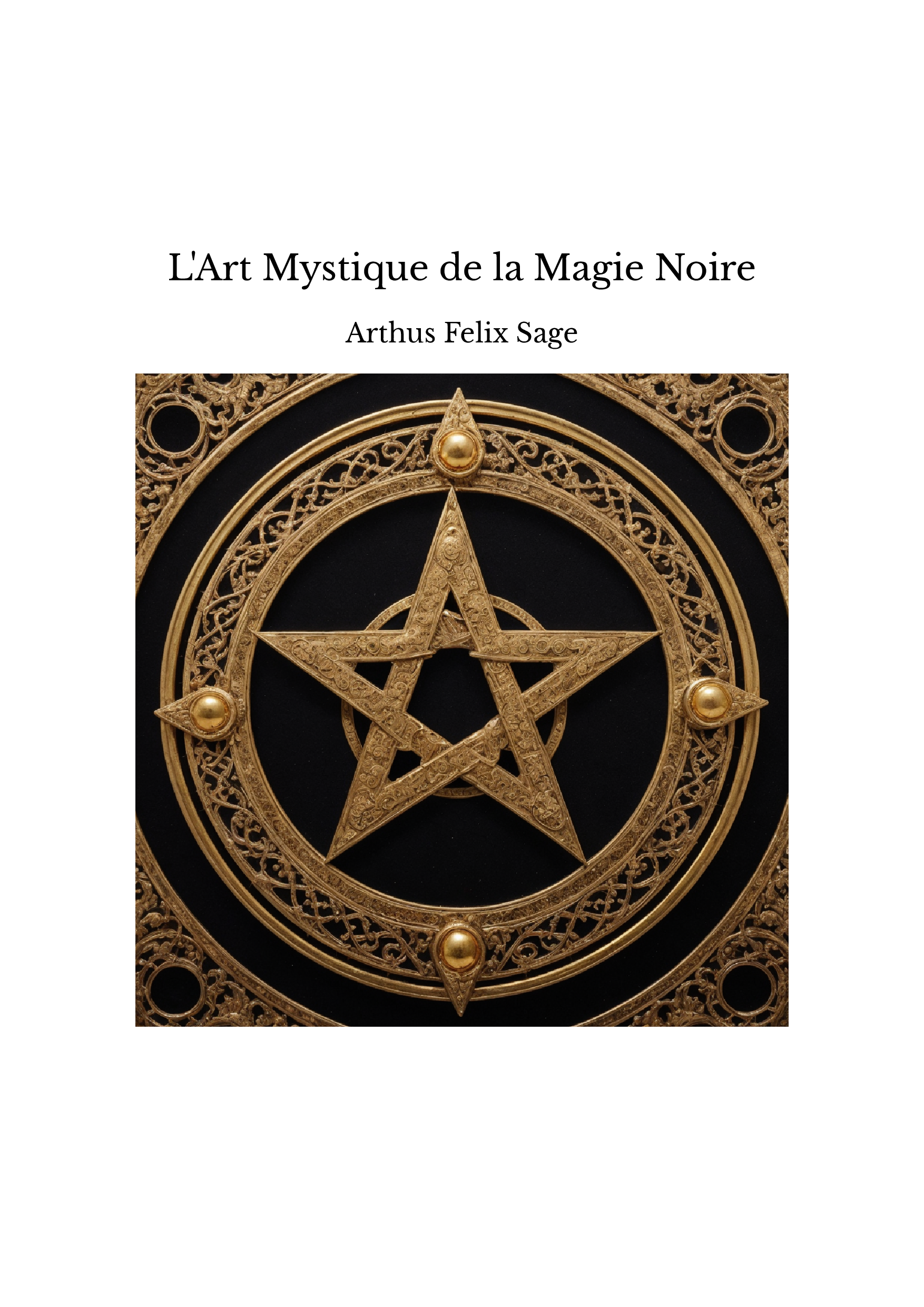 L'Art Mystique de la Magie Noire