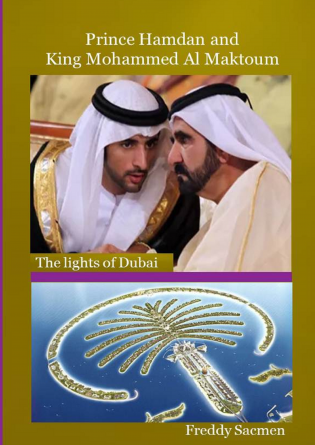 Prince Hamdan and King Mohammed 