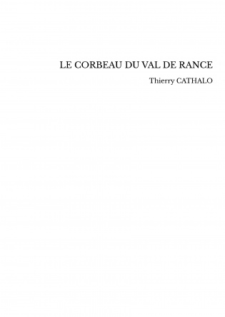 LE CORBEAU DU VAL DE RANCE