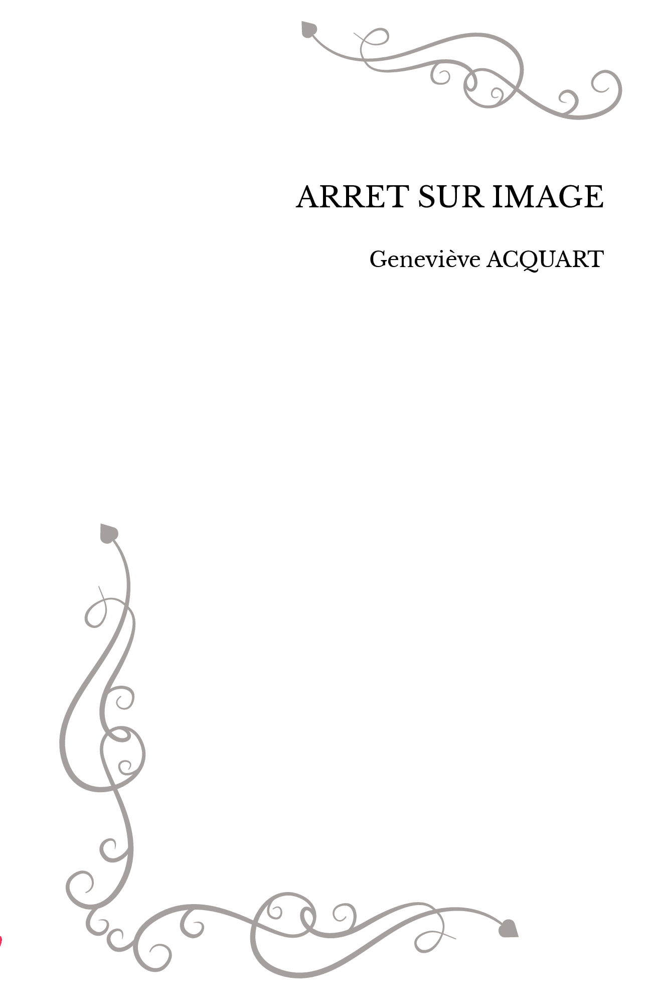 ARRET SUR IMAGE
