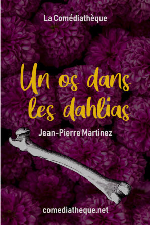 Un os dans les dahlias