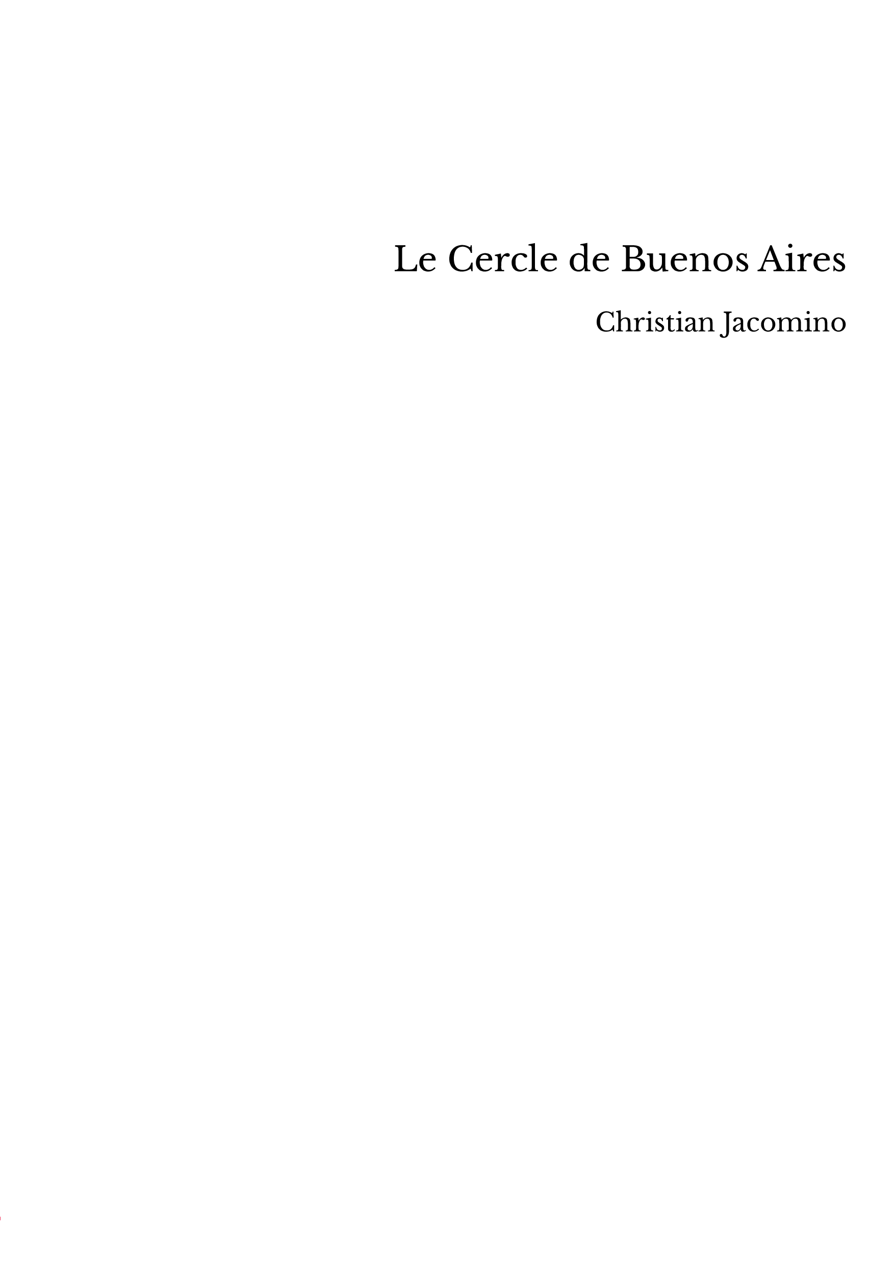 Le Cercle de Buenos Aires