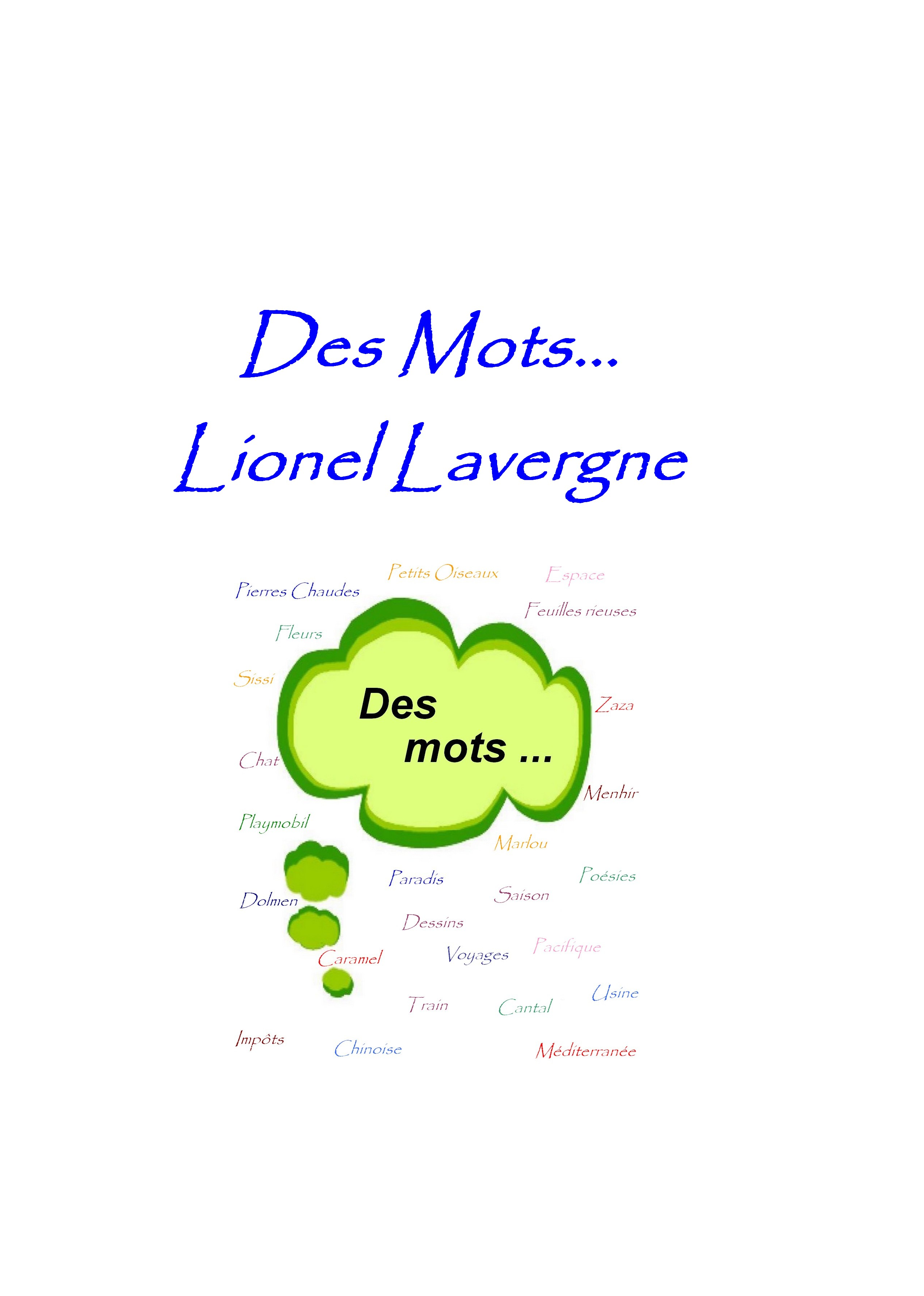 Des mots...