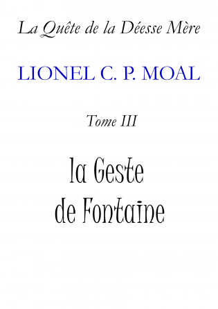 La Geste de Fontaine