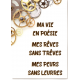Ma vie en poésie