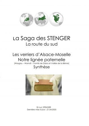 La Saga des STENGER - ma lignée 