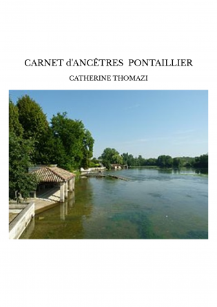 CARNET d'ANCÊTRES PONTAILLIER