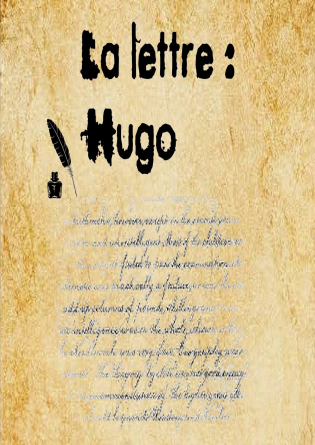 La lettre: Hugo