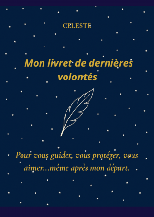 Mon livret de dernières volontés(bleu)