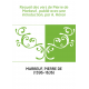 Recueil des vers de Pierre de Marbeuf , publié avec une introduction, par A. Héron