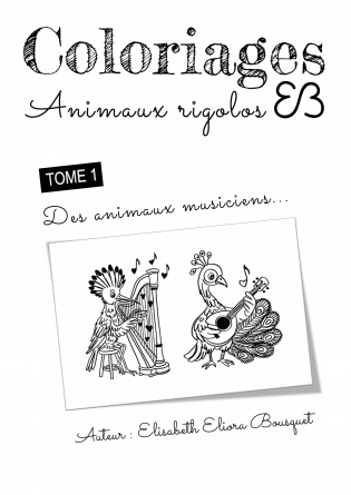 COLORIAGES : DES ANIMAUX MUSICIENS
