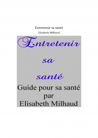 Entretenir sa santé