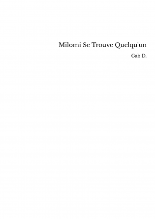 Milomi Se Trouve Quelqu'un