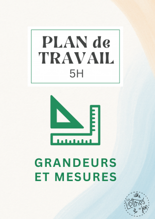 5H - MER - GRANDEURS ET MESURES