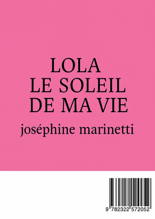 Lola le soleil de ma vie 