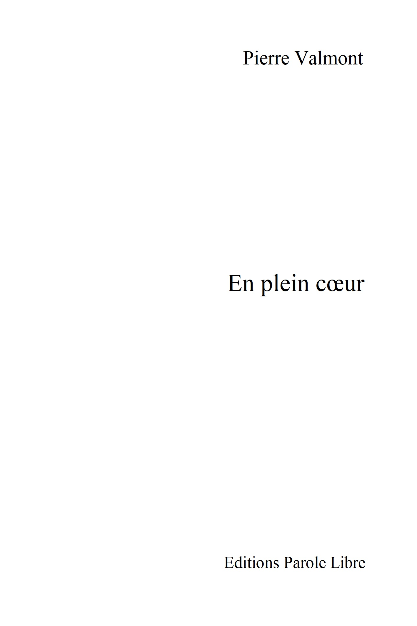 En plein coeur