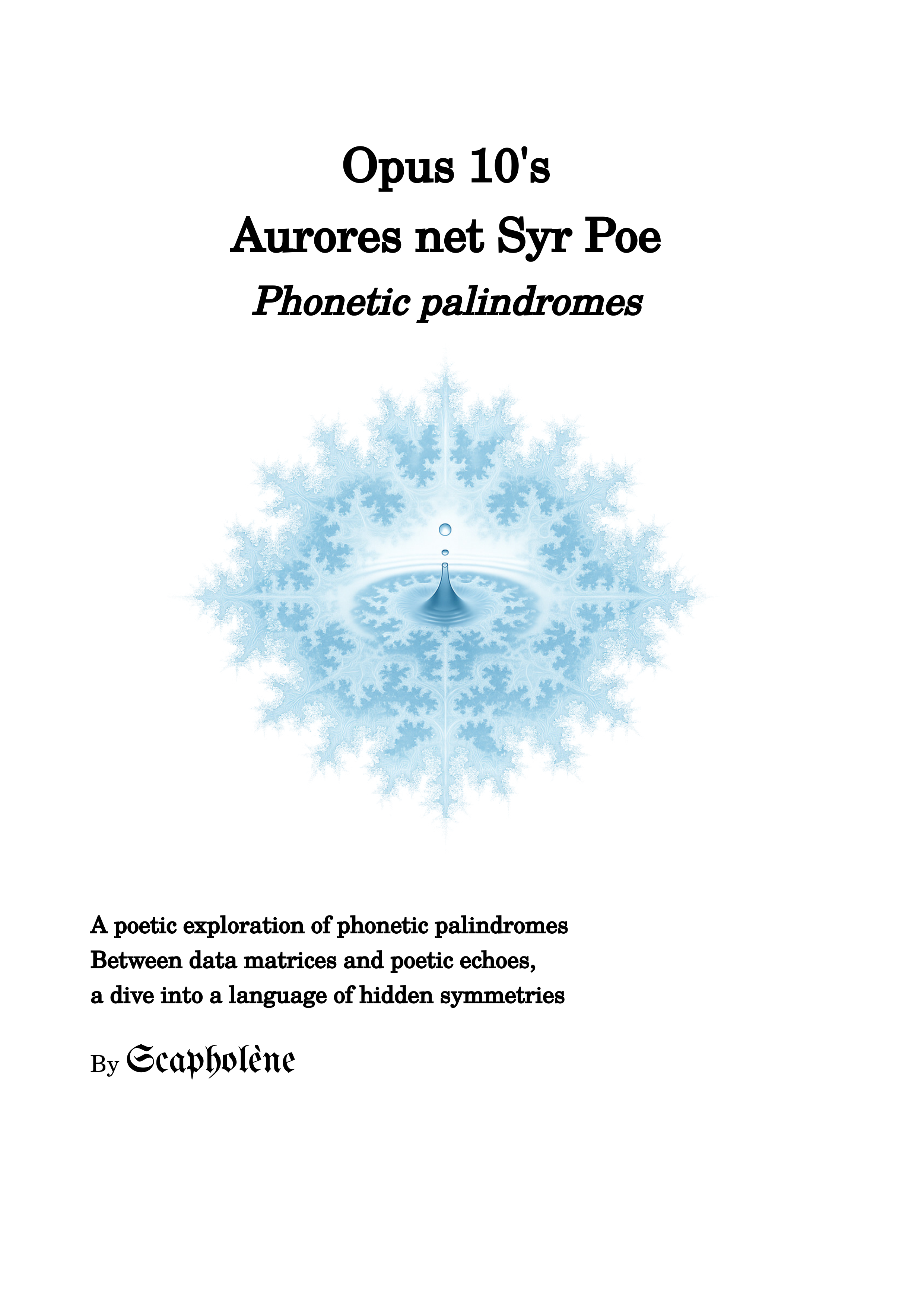 Opus 10's Aurores net Syr Poe