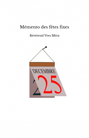 Mémento des fêtes fixes