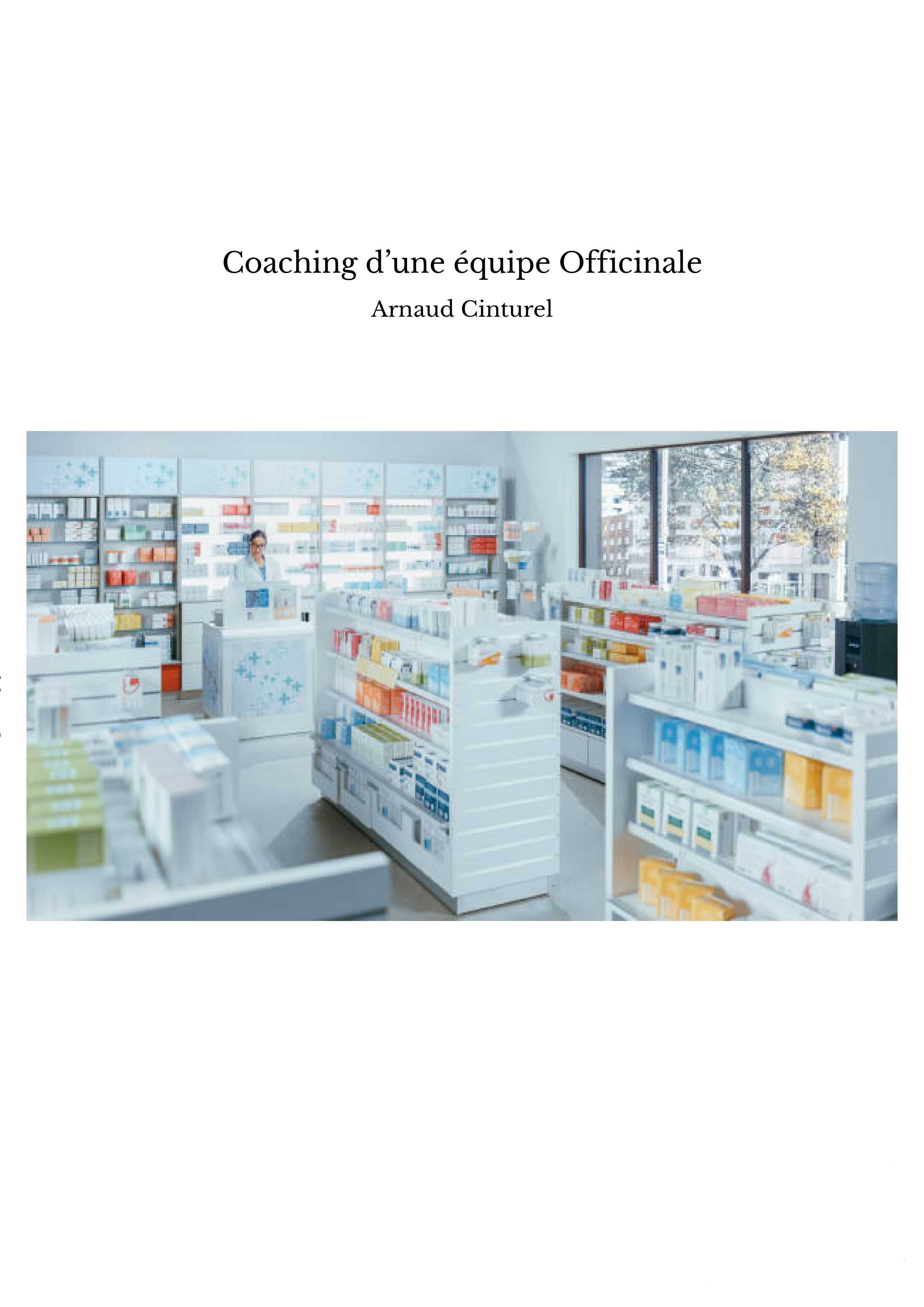 Coaching d’une équipe Officinale