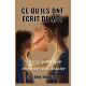 Ce qu'ils ont écrit de moi