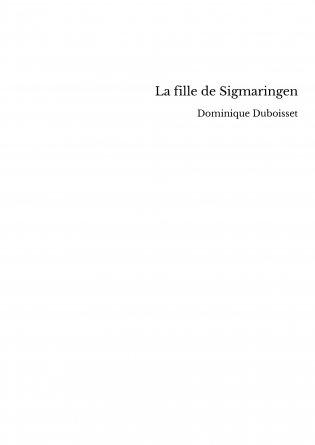 La fille de Sigmaringen