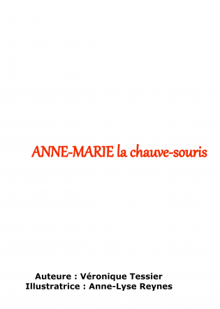 ANNE-MARIE la chauve-souris