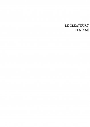 LE CREATEUR 7