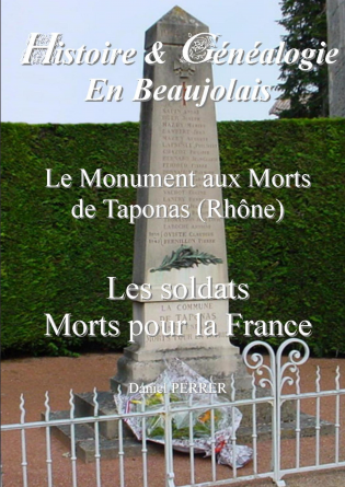 Le monument de Taponas (Rhône)