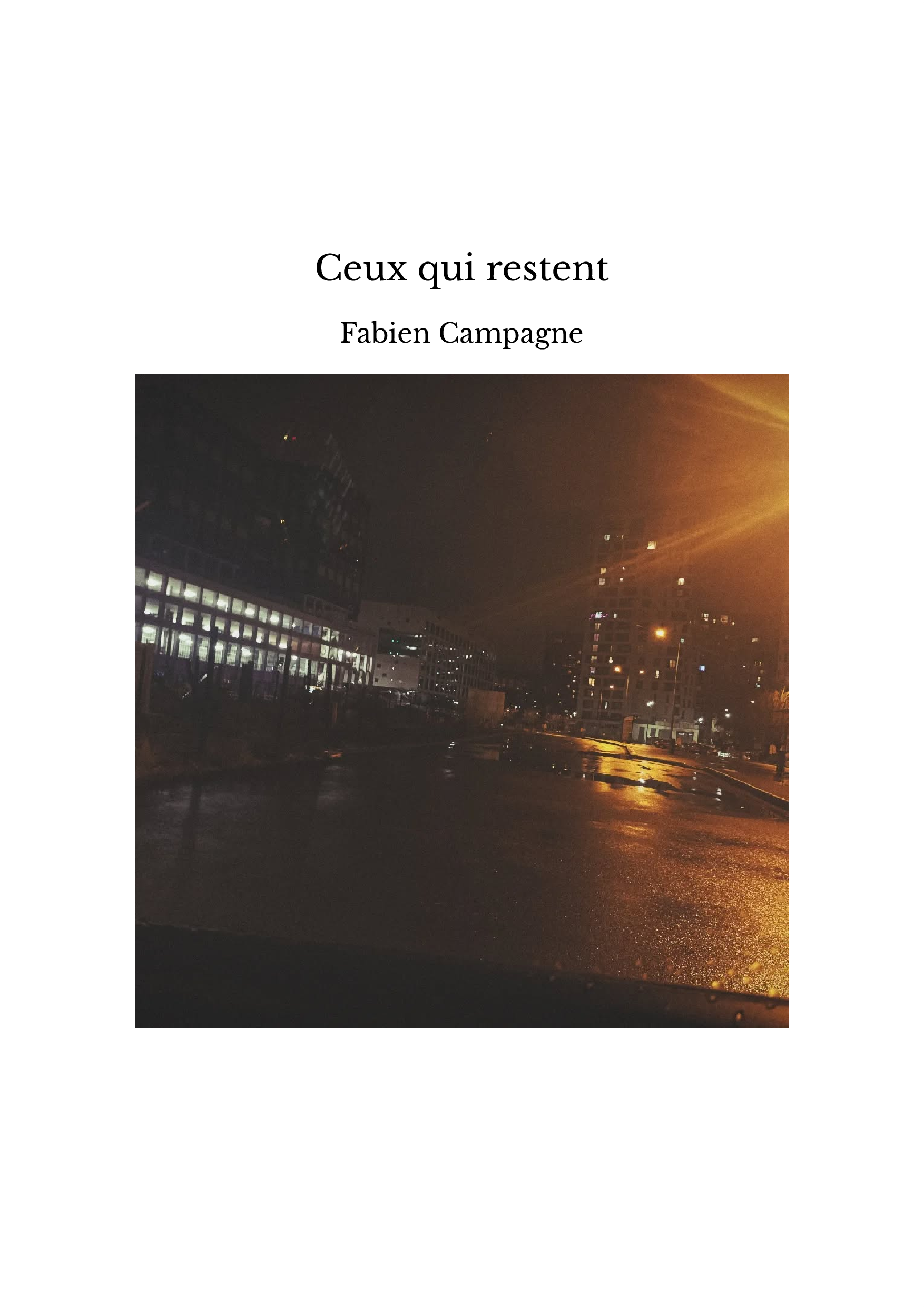 Ceux qui restent