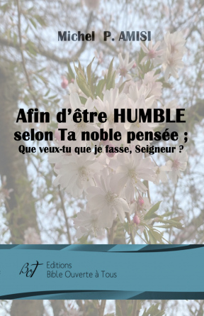 AFIN D'ÊTRE HUMBLE EN CHRIST