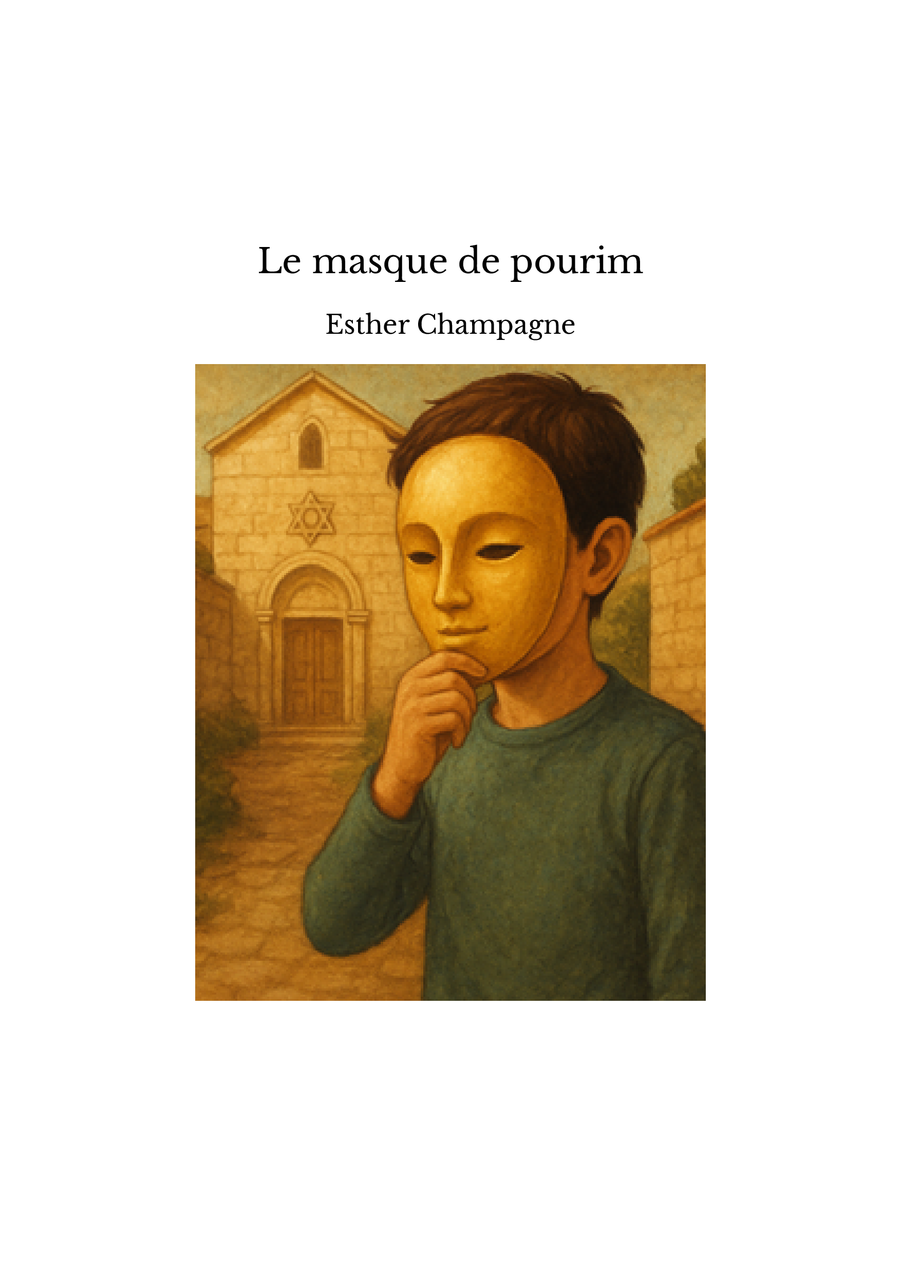 Le masque de pourim
