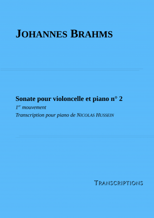 Sonate n° 2 (transcription pour piano)