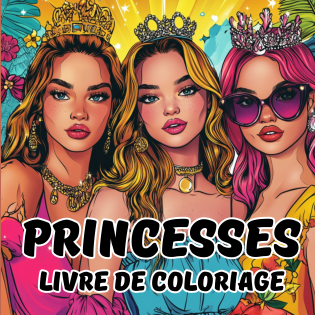 Livre de coloriage de princesses