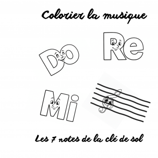 Colorier la musique : Do Ré Mi