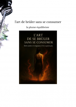 l'art de brûler sans se consumer