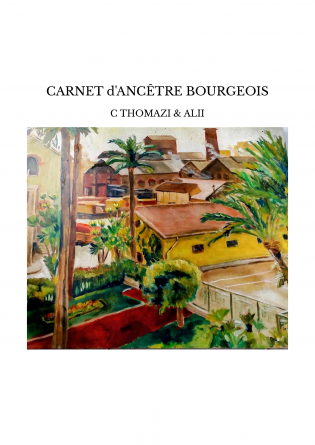 CARNET d'ANCÊTRE BOURGEOIS