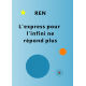 L'express pour l'infini ne répond plus