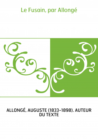 Le Fusain, par Allongé