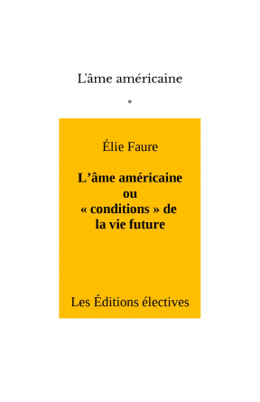 L'âme américaine