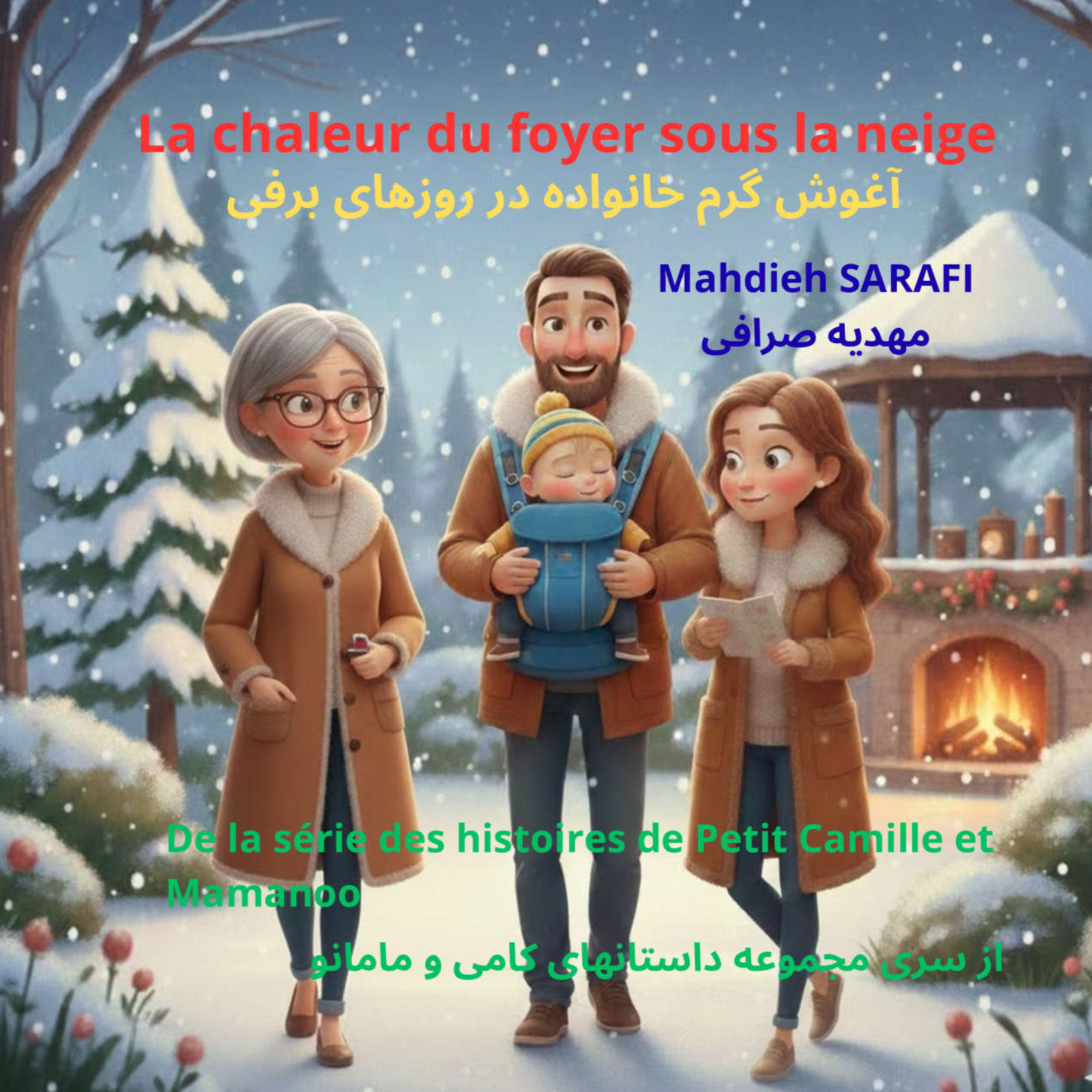 La chaleur du foyer sous la neige
