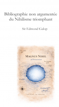 Bibliographie du nihilisme triomphant