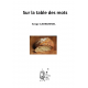 Sur la table des mots