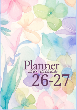 Planner suisse 2026-2027 - Pastel