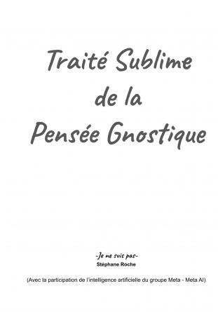 Traité Sublime de la Pensée Gnostique