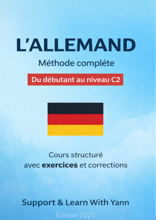 leçon d'allemand pour francophone