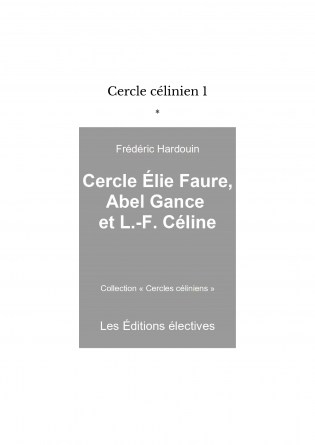 Cercle célinien 1